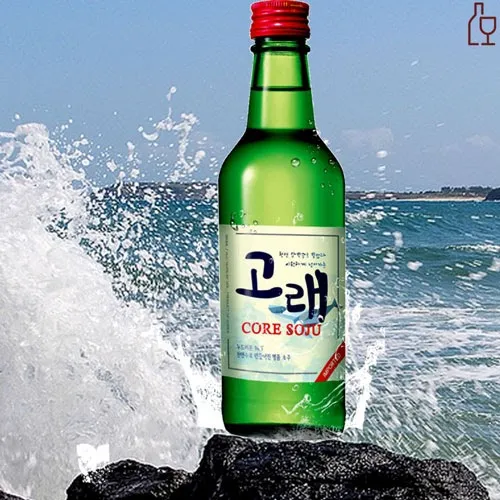 alt text: Chai rượu Core Soju vị truyền thống