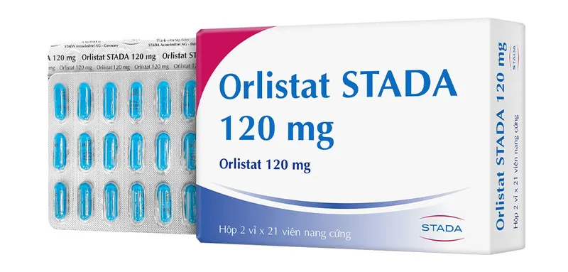 Alt text: Thuốc Orlistat Stada 120mg hỗ trợ giảm mỡ thừa hiệu quả