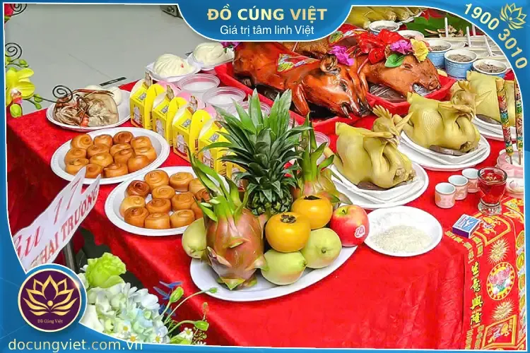 Mâm ngũ quả khai trương