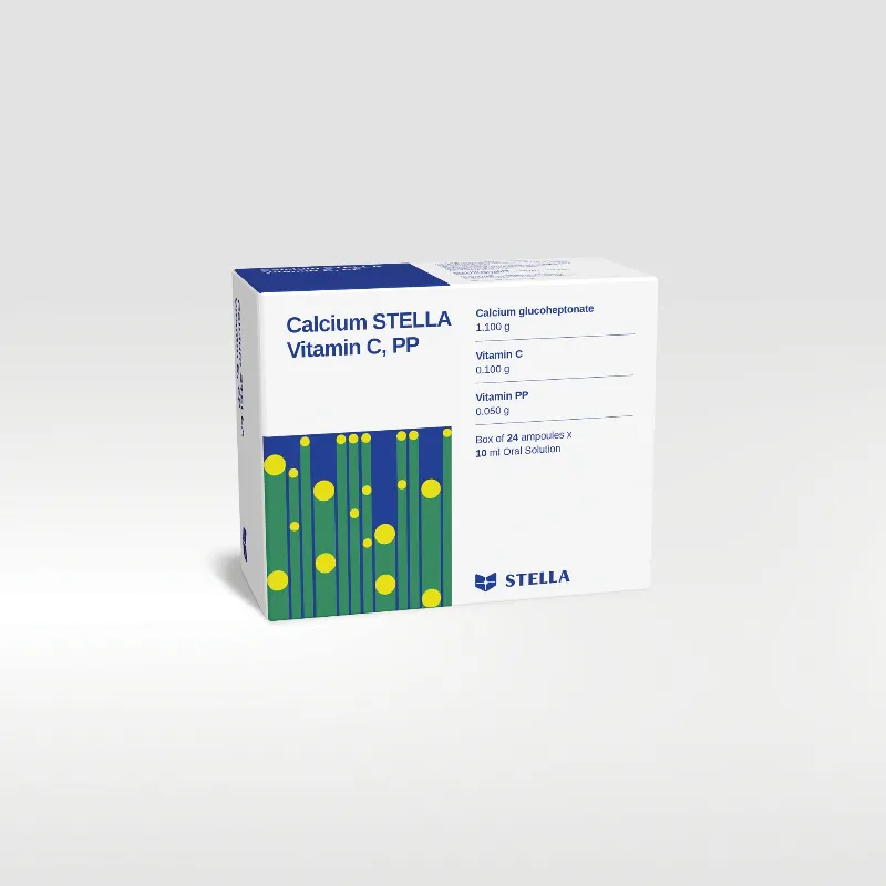 Sản phẩm Canxi STELLA Vitamin C, PP dạng ống