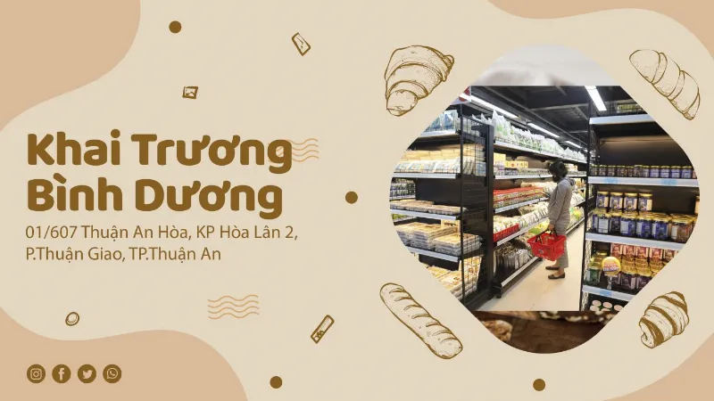 Siêu Thị Ngành Bánh Bình Dương