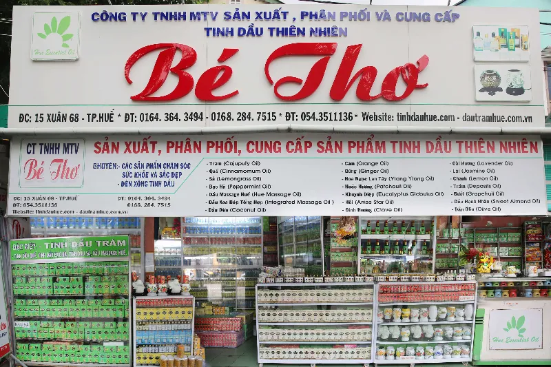 Hình ảnh công ty tinh dầu tràm bé thơ