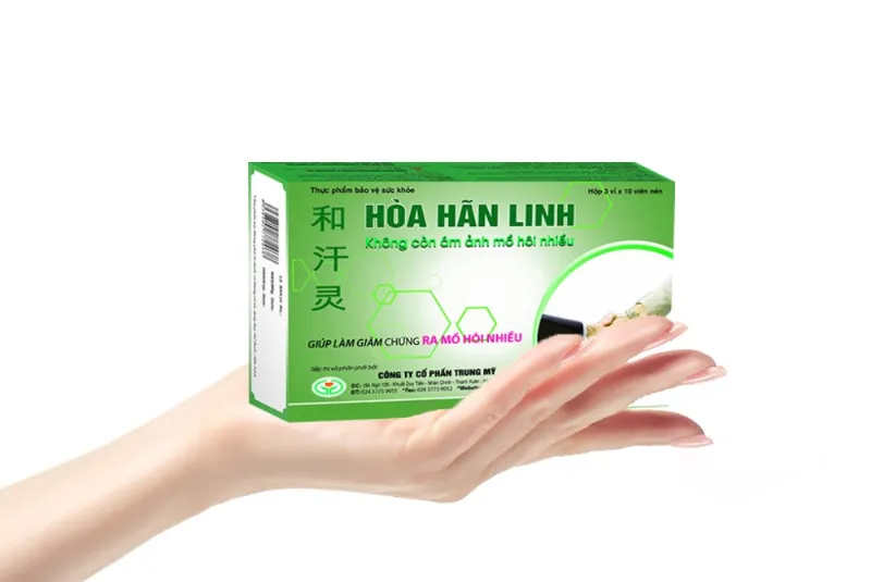 Hòa Hãn Linh – Giải pháp cứu cánh cho người bị đổ mồ hôi tay chân