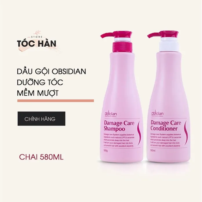 Cặp dầu gội Obsidian