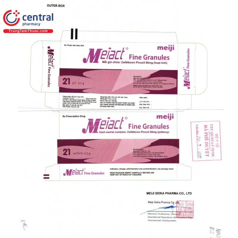 meiact fine granules 50 mg 4 J3773