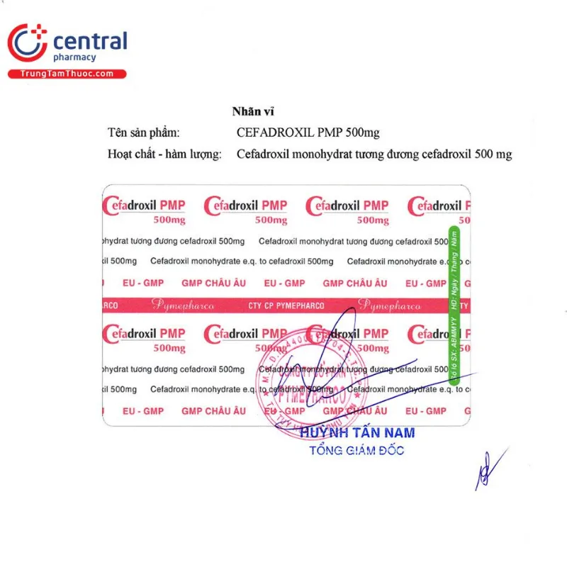 thuoc cefadroxil pmp 500mg 7 H3176