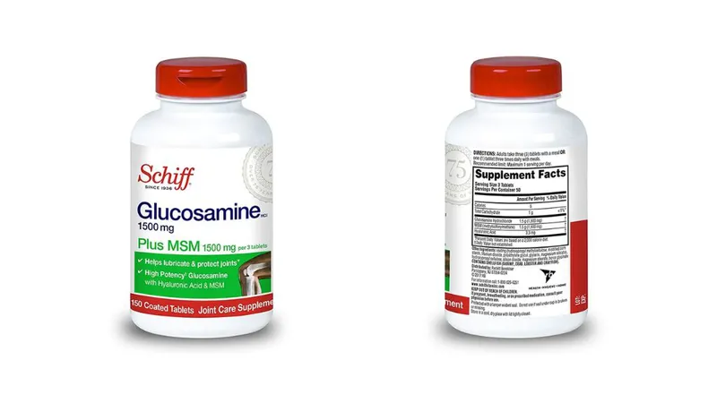 Viên uống Schiff Glucosamine Plus MSM 1500mg