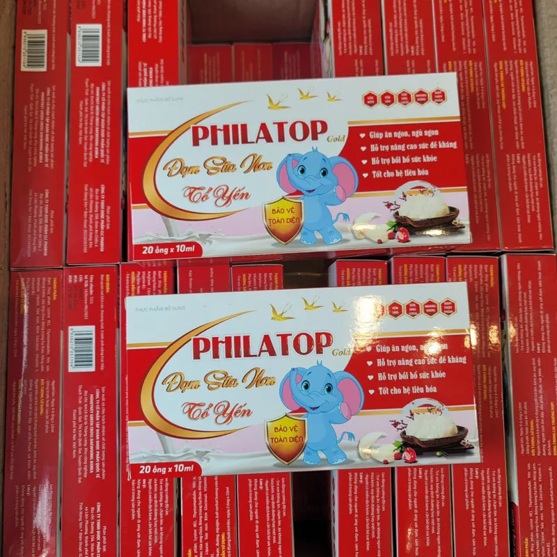 Sản phẩm Philatop Đạm Sữa Non Tổ Yến